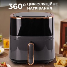 Аерофритниця 4.8 літра аерогриль Sokany безмасляна фритюрниця 1300W мультипіч настільна аеропіч