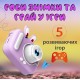Фотоапарат дитячий міні акумуляторний з USB, цифрова фотокамера Фіолетовий