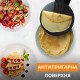 Сковорода для млинців електрична з антипригарним покриттям діаметр 20 см Sokany 650 Вт