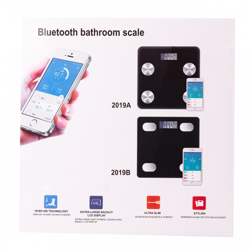 Смарт-ваги Wear Fit QRFT-01 Bluetooth 180kg розумні ваги