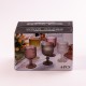 Набір чарок подарунковий стопка на ніжці чарки для горілки 50 мл Tea Color