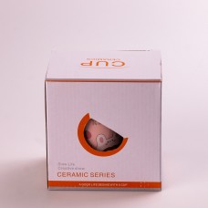 Кухоль керамічний Creative Show Ceramics Cup Cute Girl 420ml кухоль для чаю з кришкою Рожевий