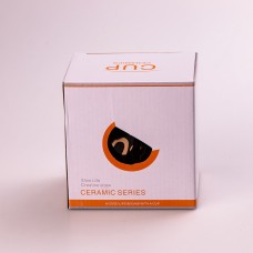Кухоль керамічний Creative Show Ceramic Cup 400мл з кришкою чашка з кришкою