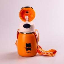 Термос дитячий з поїльником Baicc Kids Bottle 500ml термос із трубочкою для дітей Жовтогарячий