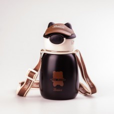 Термос дитячий з поїльником Baicc Kids Bottle 500ml термос із трубочкою для дітей Чорний