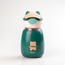 Термос дитячий з поїльником Baicc Kids Bottle 500ml термос із трубочкою для дітей Зелений