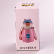 Термос дитячий з поїльником Baicc Kids Bottle 500ml термос із трубочкою для дітей Зелений