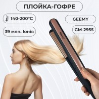 Плойка гофре для прикореневого об'єму до 200 градусів GEEMY