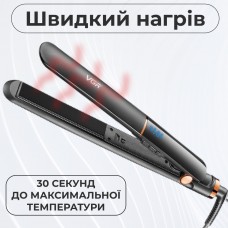 Випрямляч для волосся керамічний з РК дисплеєм, стайлер для вирівнювання волосся та завивки