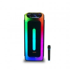Колонка паті бокс Portable Party Speaker з мікрофоном і пультом ДУ колонка велика